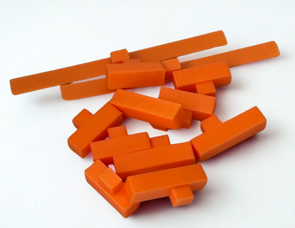 🎃 Construção por Blocos – Abóbora 20,8 x 20 cm