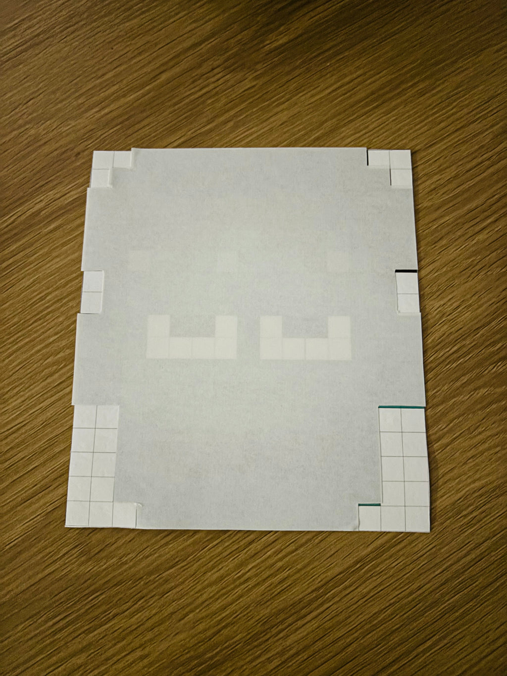 🧟 Pixel Art Frankenstein – Tela 17,2x15,5 cm com Blocos 10x10x5 cm