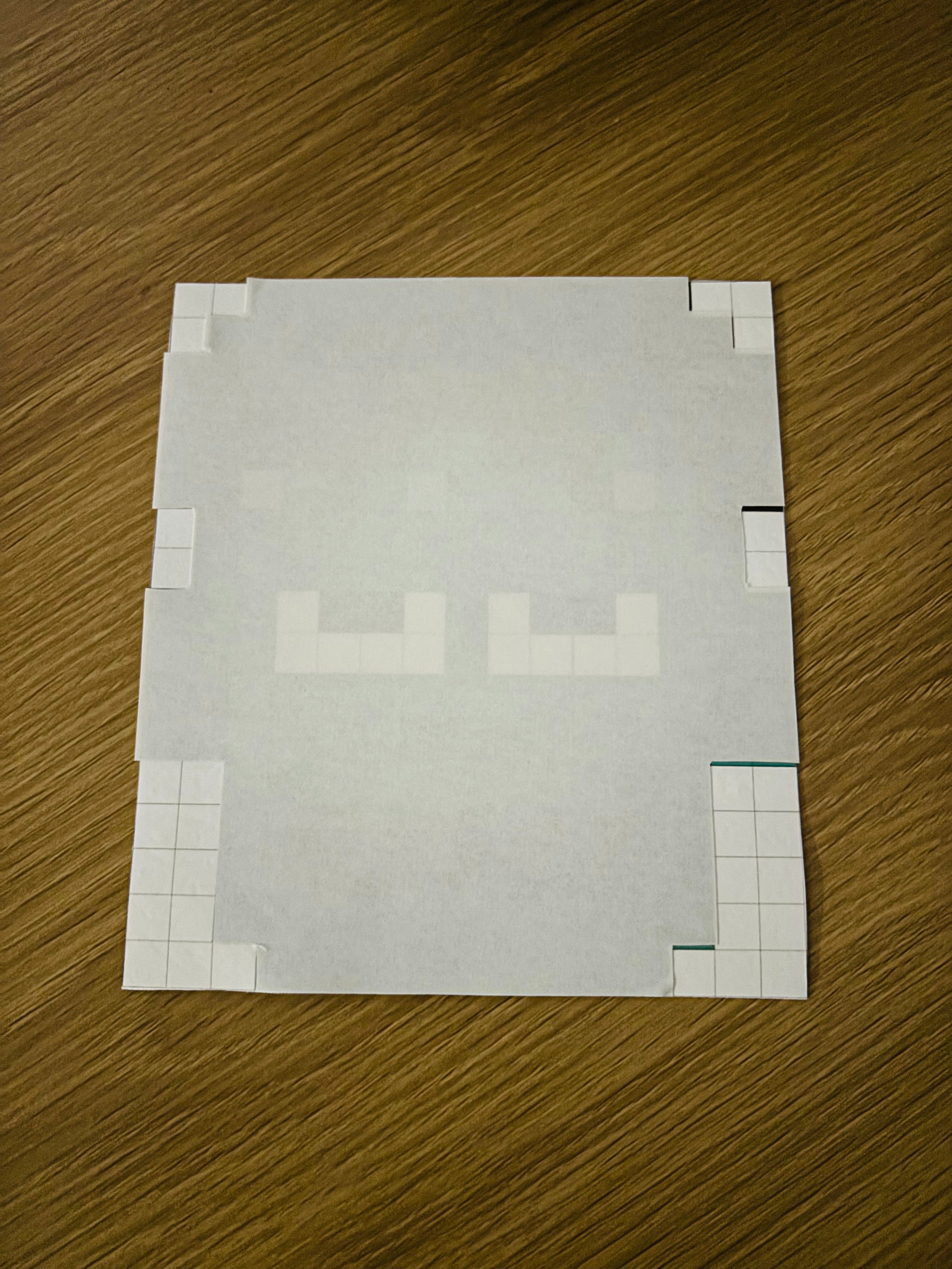 🧟 Pixel Art Frankenstein – Tela 17,2x15,5 cm com Blocos 10x10x5 cm